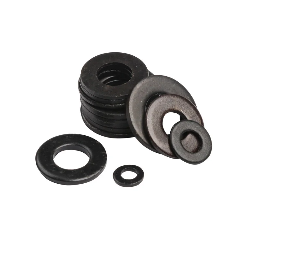 Flat Machine Washer Nylon Black Washer Furniture Gaskets Hardware Parts