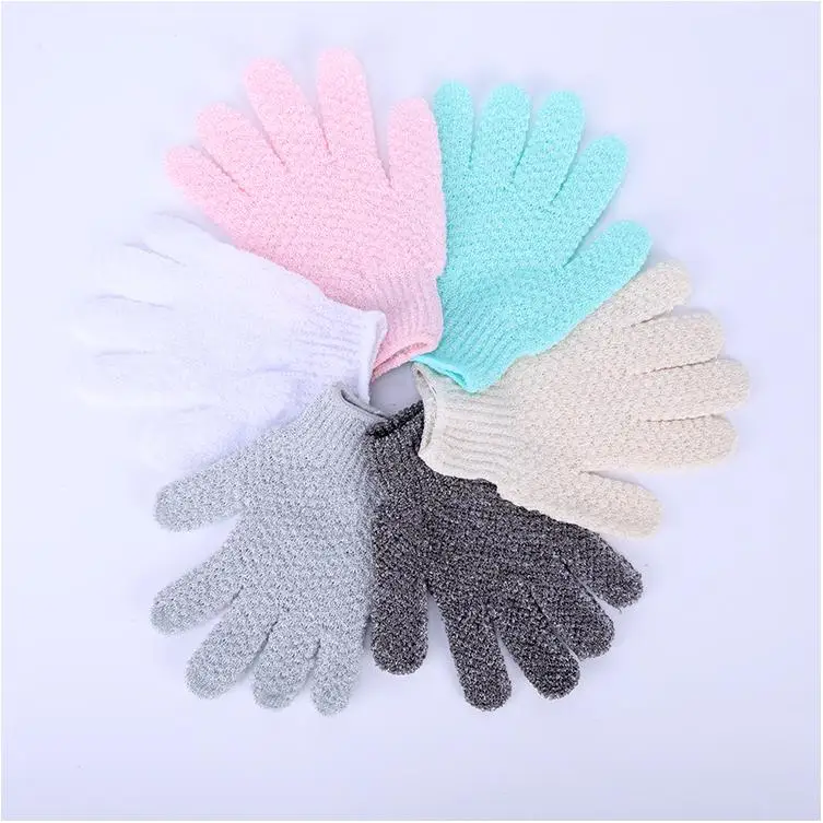Cat Bath Glove gants exfoliant de bain satin Silk For Bathing Turkish Exfoliating Grooming Scrub Charcoal Fibre Baby Bath Sponge