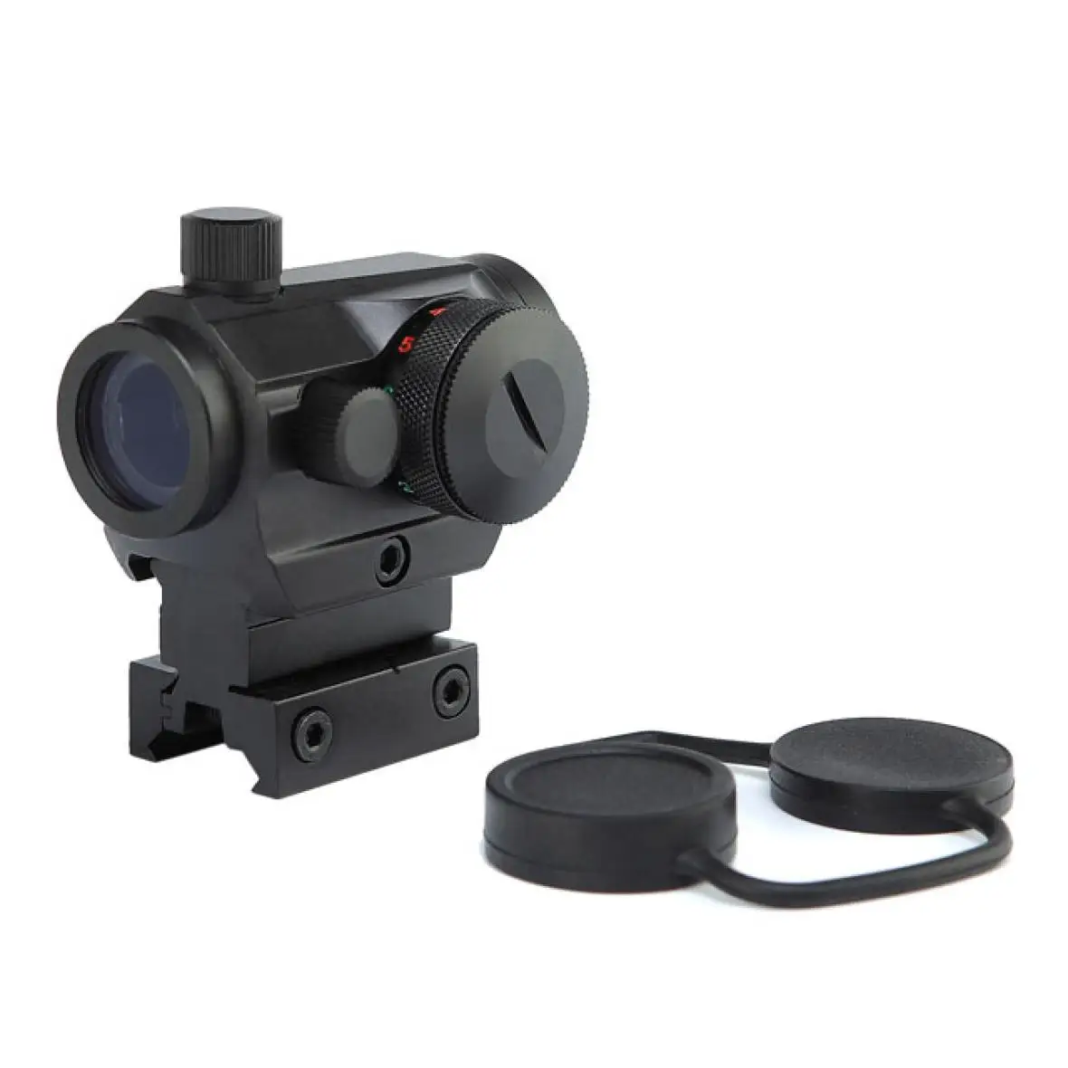 Outdoor Hunting Red Dot Scope Riflescope 1x22 2MOA Rifle Scope Red Dot Sight For 20mm Rail Mount