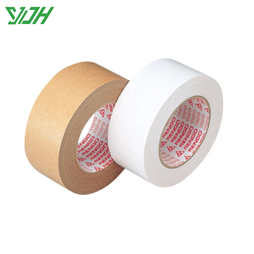 Custom Thickened Eco-Friendly Self-Adhesive Carton Sealing Kraft Paper Tape Tape Products