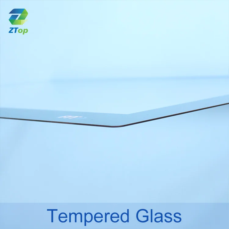 Custom 0.5mm 0.7mm 0.8mm 1.0mm 1.1mm 2mm Corning Gorilla Screen Printing Display Glass Panel For Capacitive Touch Cover