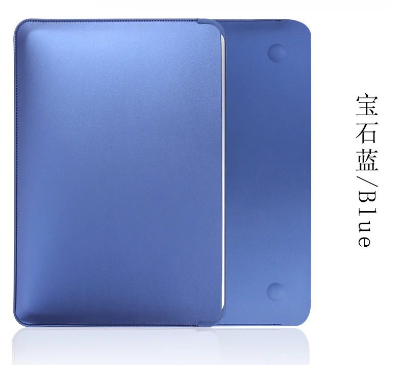 
Easy Carrying Shockproof Premium PU Leather Laptop Sleeve Cover Cases for MacBook 16 inch 