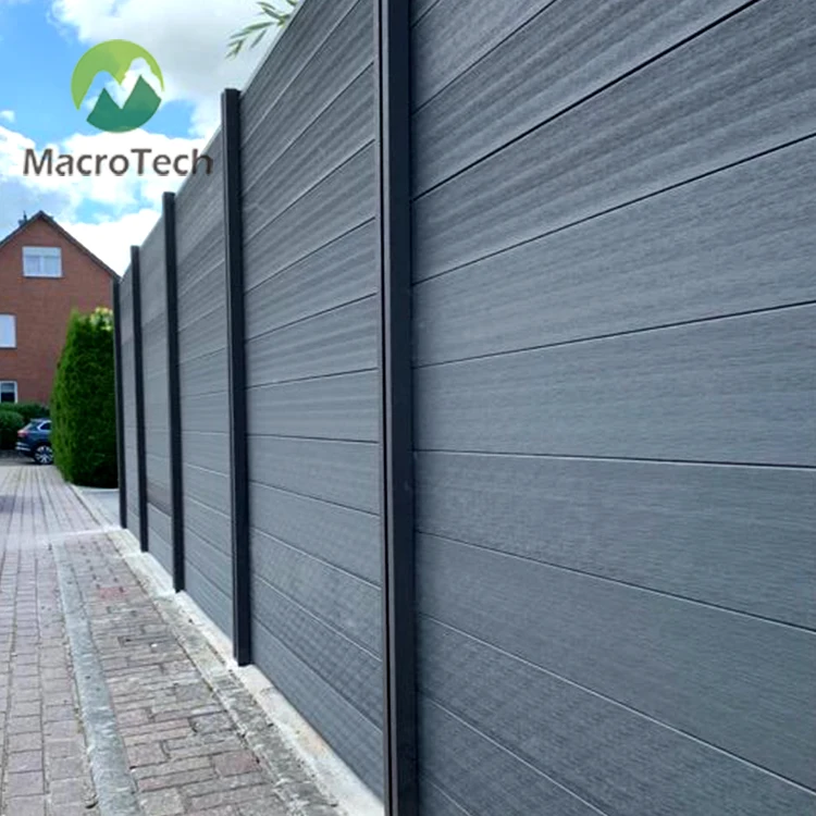 Composite 3D Wpc Cheap Wood Plastic Garden Fencing Material Outdoor Wpc Fence Panels