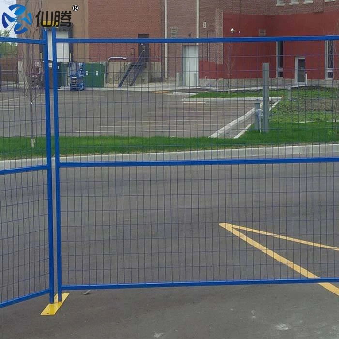 2024 Hot Selling Factory Custom Low Price Canadian Standard Outdoor Construction Temporary Fence Panels Portable Temporary Fence