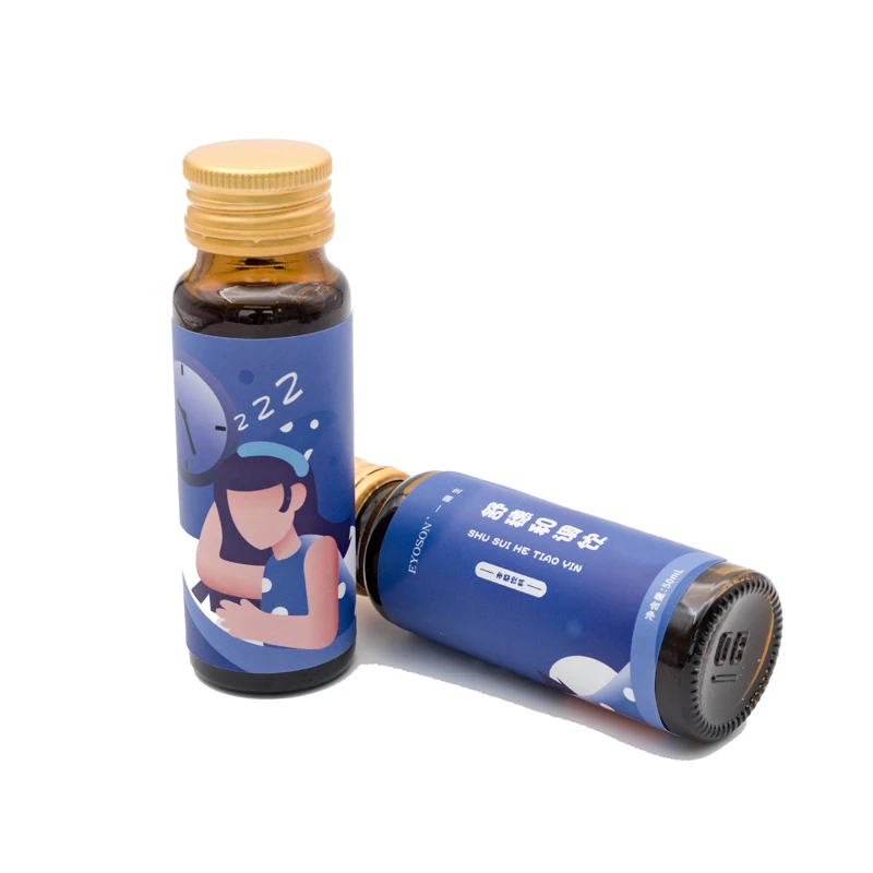 Природный ферментированный травяной напиток для улучшения сна, травяной экстракт, фермент, растительные пептиды для облегчения беспокойства