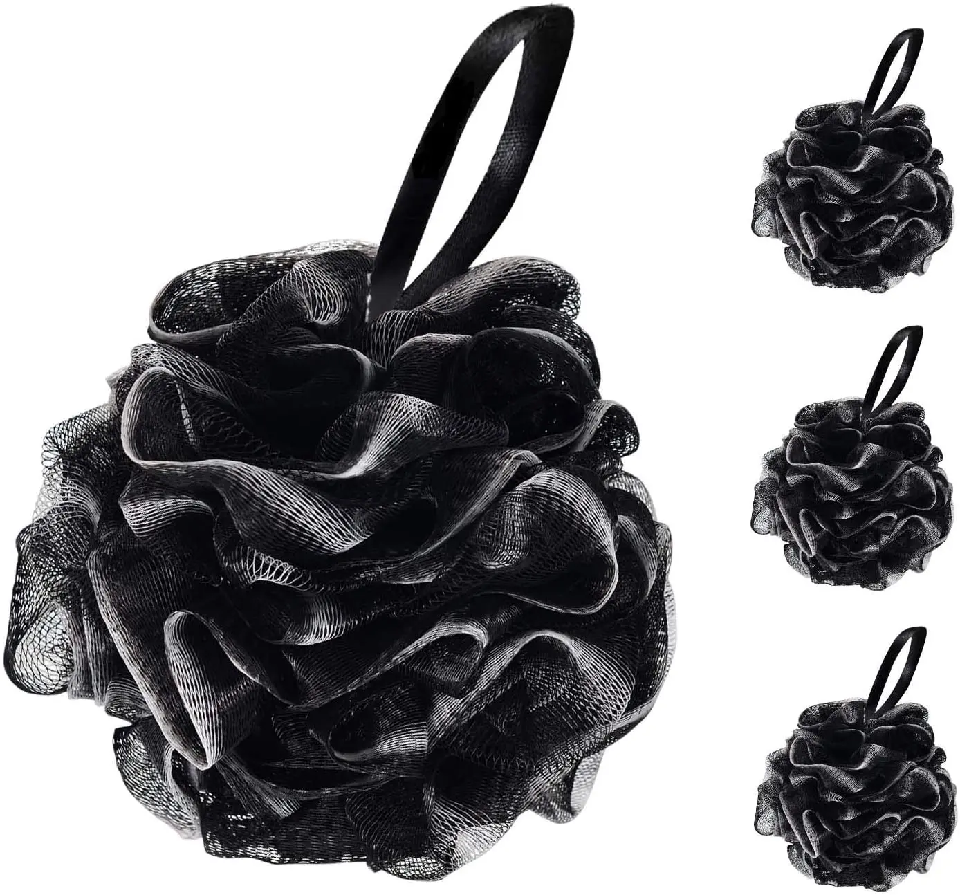 Soft Body Scrub Sponge and Exfoliating Loofah Sponge for Silky and Smooth Skin