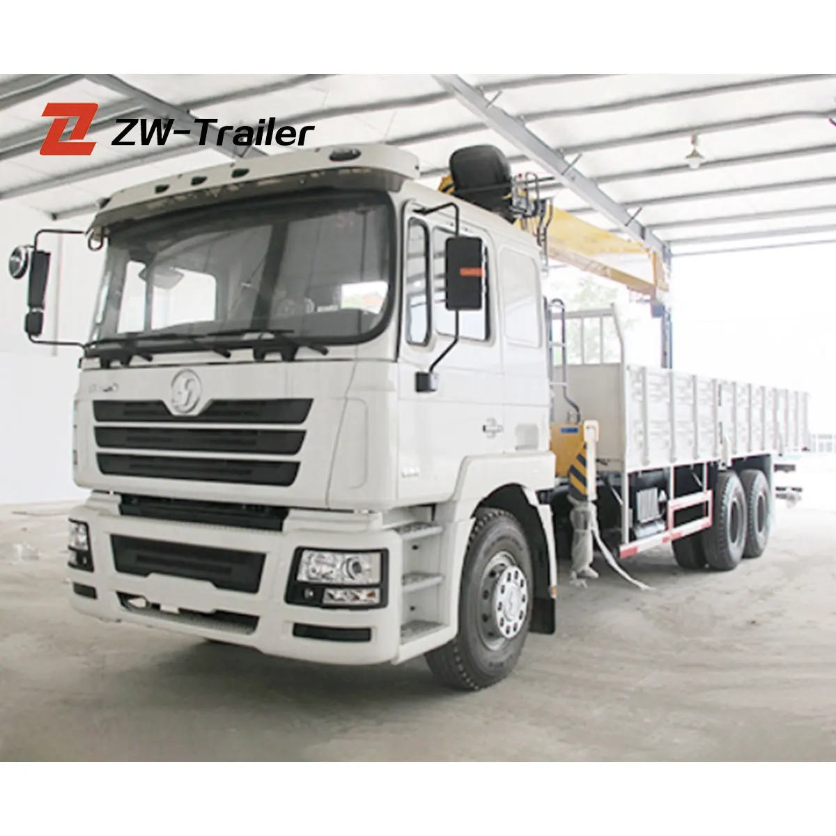 Shacman Crane Truck Manipulator Mounted Crane 10 12 ton telescopic boom cargo truck mounted crane Sany-Palfinger