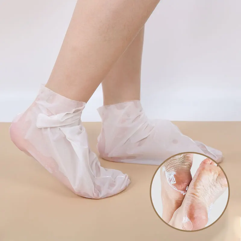 High Quality OEM Beauty Whitening Nourishing Feet Spa  Moisturizing Customized Foot Soft Touch Foot Mask