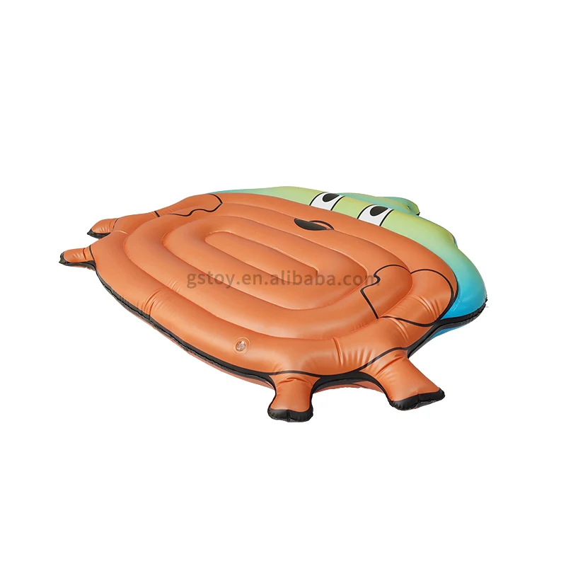 pool lounge adult kids lie on float swimming pool floating inflatable crab