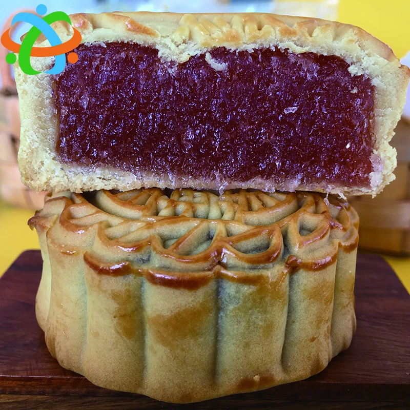 Factory Price Custom lotus-paste Moon Cake