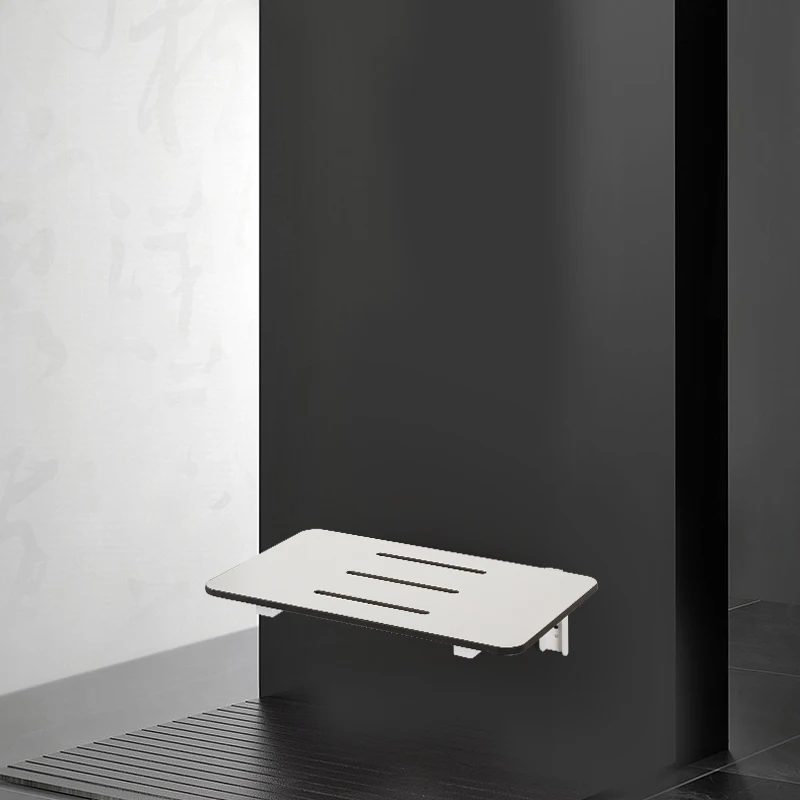 Bathroom shower chair for the elderly and disabled Bathroom folding stool seat Shower wall stool Wall-mounted folding chair