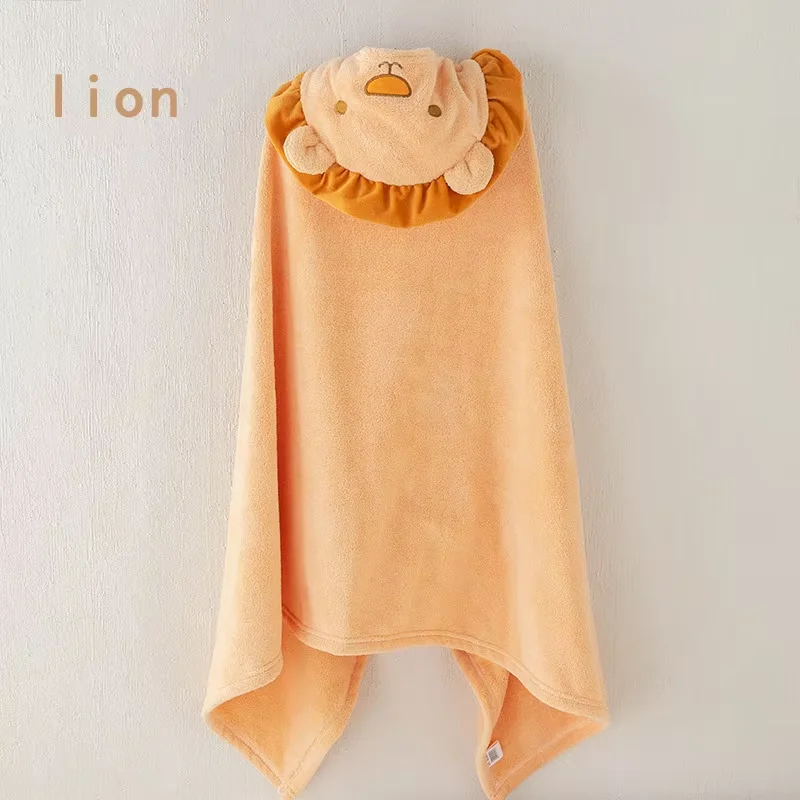 Wholesale Price Cartoon Cotton Hooded Baby Bath Towel