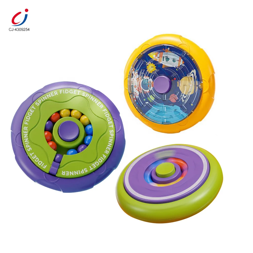 Chengji Juguetes Gyroscope Fidget Spinner Children Rotate Maze Stress Relieve Games Puzzle Fingertip