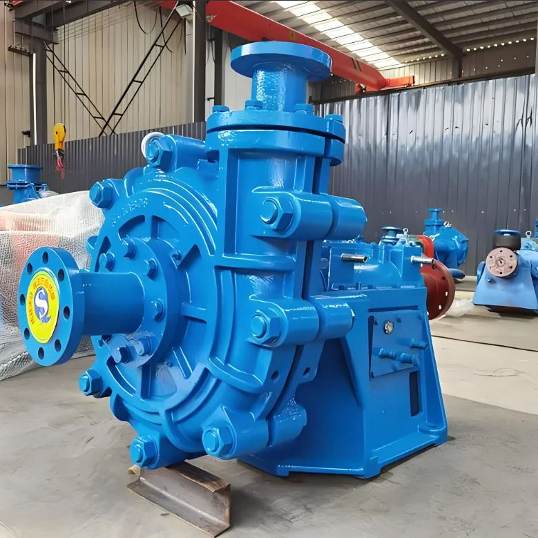 Abrasive Corrosive Horizontal Cap Sealing Mining Mud Tailings Pump