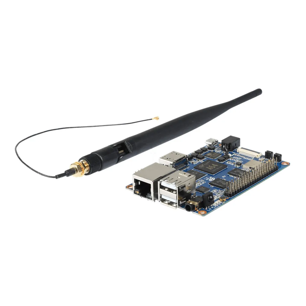 Banana Pi BPI-M64 четырёхъядерный 64-разрядный процессор с открытым исходным кодом компьютер макетная плата