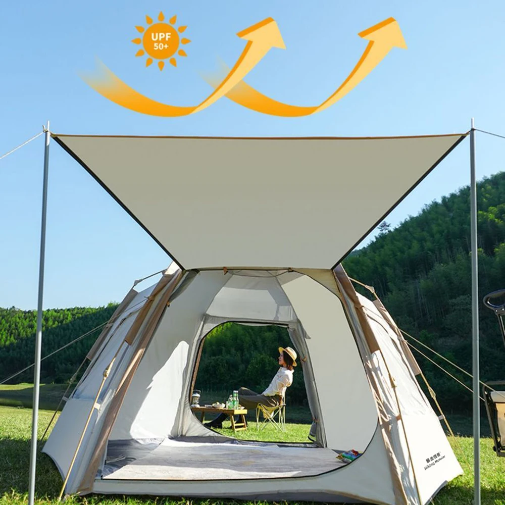 Quickly open the camping tent Outdoor camping tent Family camping tent