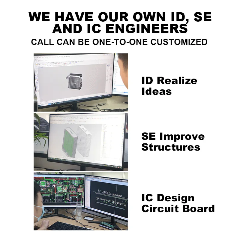 Yeahail Gan Usb Multi-Ports Pd Worldwide Travel Adapter Mobile Cell Phone Charger