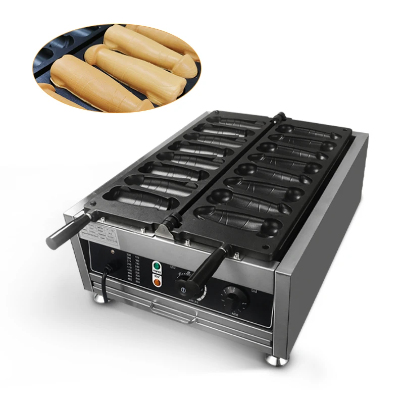 Waffle Maker Machine Commercial Square Egg Electric Snack Belgian Waffle Making Machine
