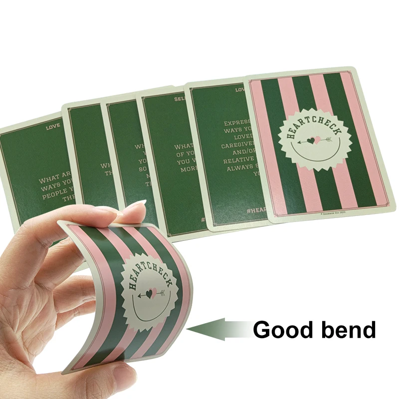 Manufacturer Make Fully Customised Personalized Game Card Question Card With Your Own Design Front And Back And Box Artwork