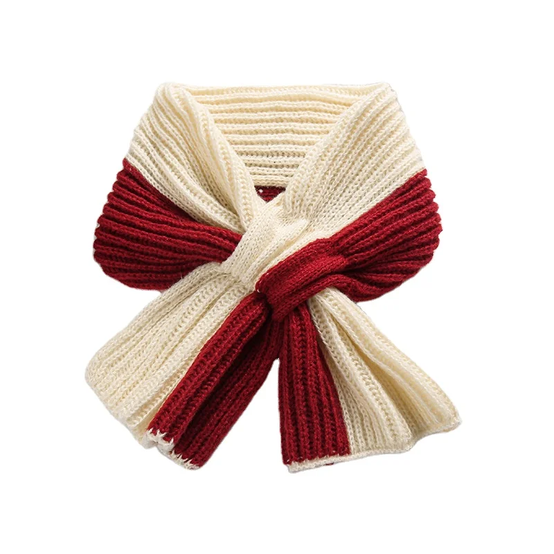 BESTELLA New Arrival Custom Scarf Knit Autumn Winter Women Men Warm OutDoor Ski Short Windproof Mix Color