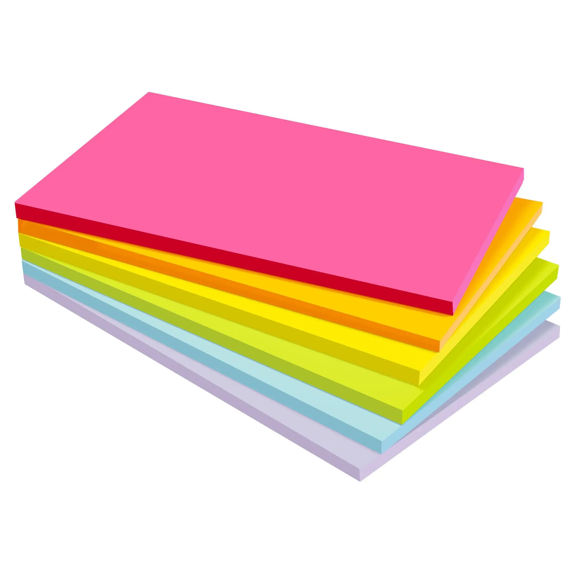 Wholesale Customizable Unique Sticky Notes  Aesthetic Personalized Stationery Reusable  Custom Logo Office Stick Notes