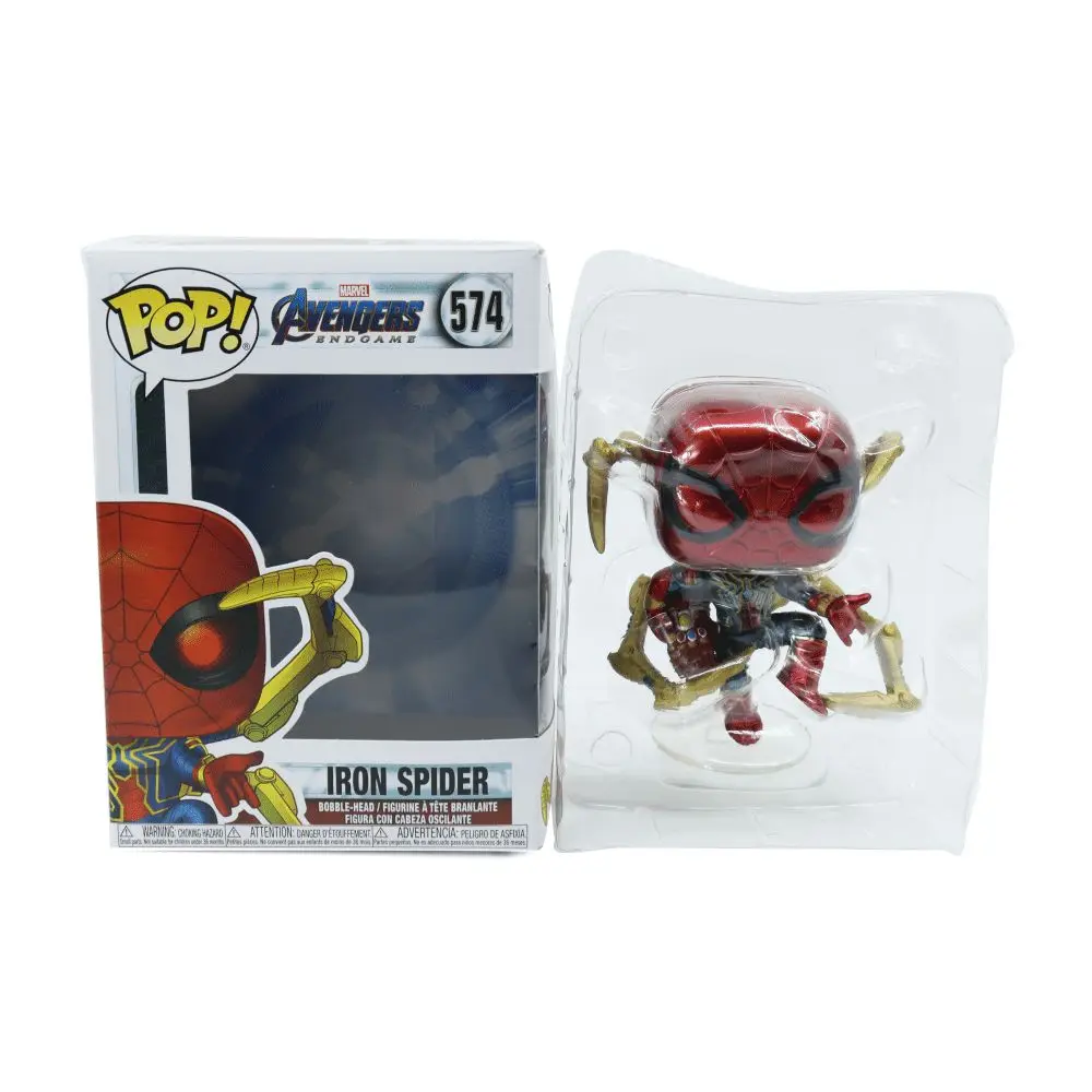 Clear Plastic 0.5mm Acid Free Foldable Funko Pop Box Protector Case Auto Bottom PVC Plastic Funko Pop Toy Packaging Case