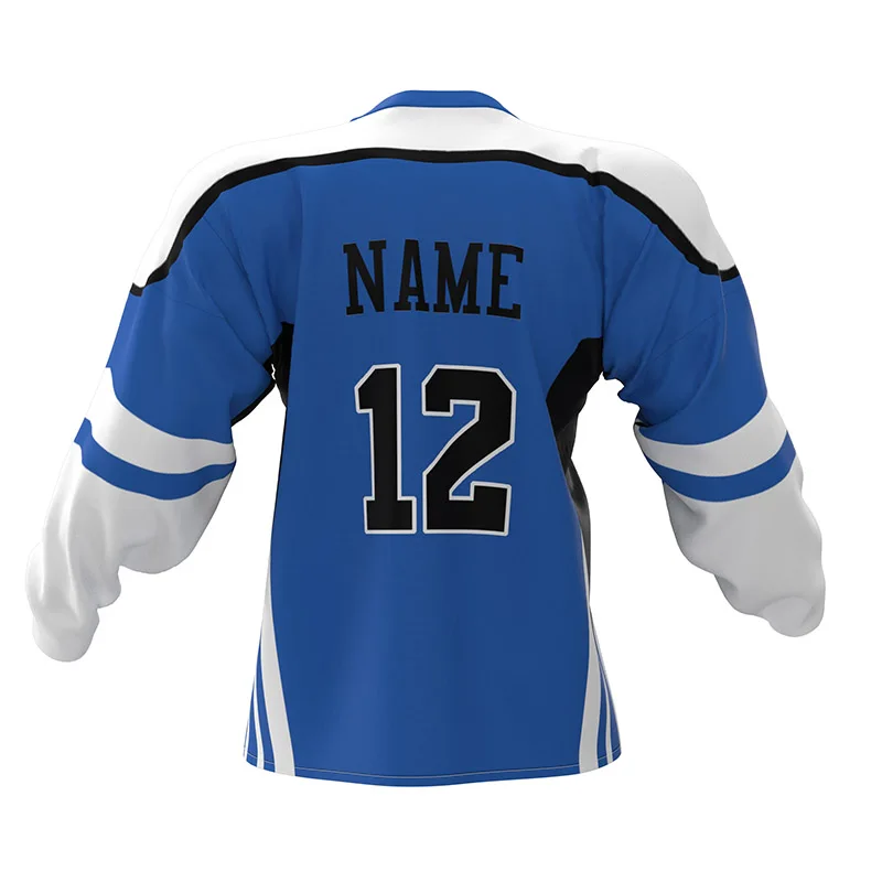 Северо-американская форма для хоккея с индивидуальным дизайном и сублимационной печатью