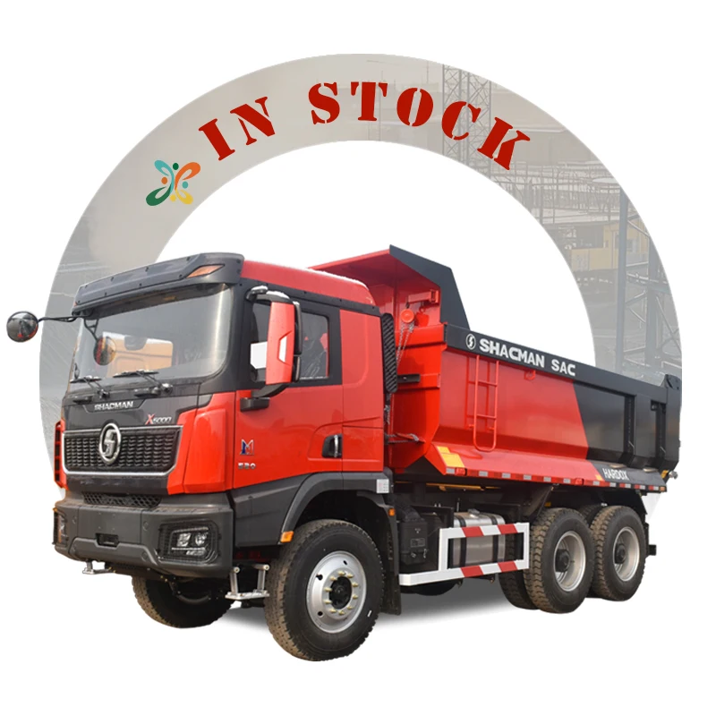Left-hand E6 Dump Truck 8x4 6x4 China Made Trucks Diesel Shacman E6 Dump Tipper Truck for Sale