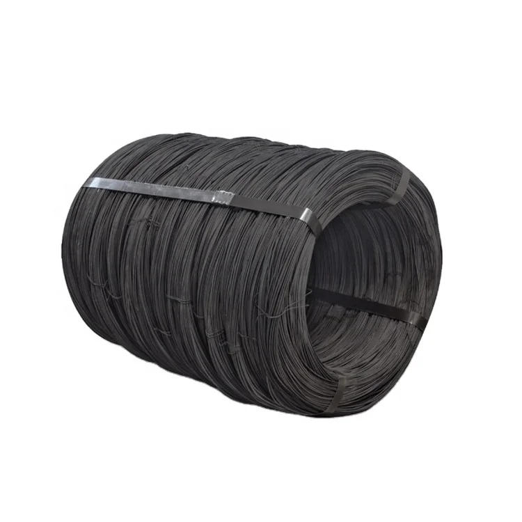 Low Price High Carbon Steel Wire Rod Hard Drawn Wire For Making Nails 4Mm 6Mm 82B High Carbon Steel Wire