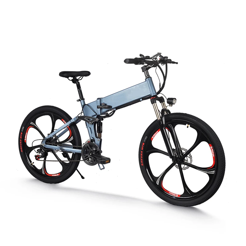 ADN-MT680 48V 10.5Ah 350W Rear Hub Motor City Ebike 26 Inch Frame Adult Electric Bicycle  Pedal Assist Foldable Ebike
