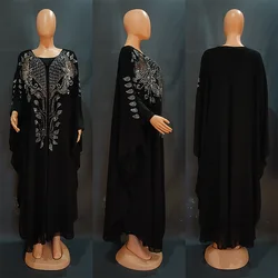Luxury beaded diamond muslim dress hotsell dubai avbaya OC545