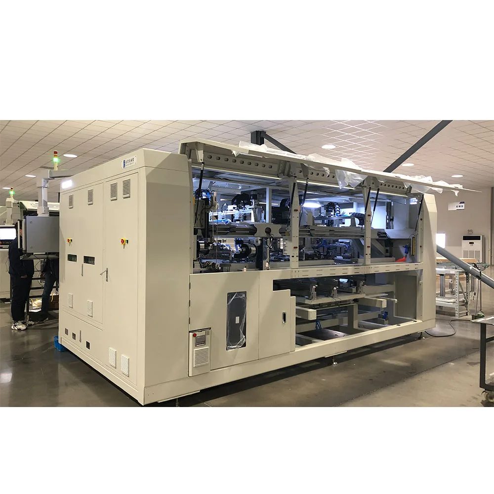 
Automatic Bussing machine PV cell string interconnection 