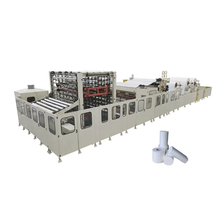 OK-300 Type Full-auto Toilet Tissue Kitchen Towel Rewinder Production Line