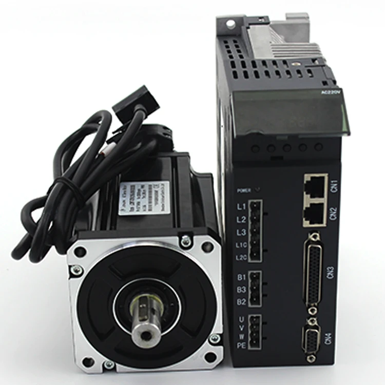  Сервопривод Nema34 80ST-04025 с кабелем кодировщика для тормозов и сервомоторов переменного тока 4 нм 1