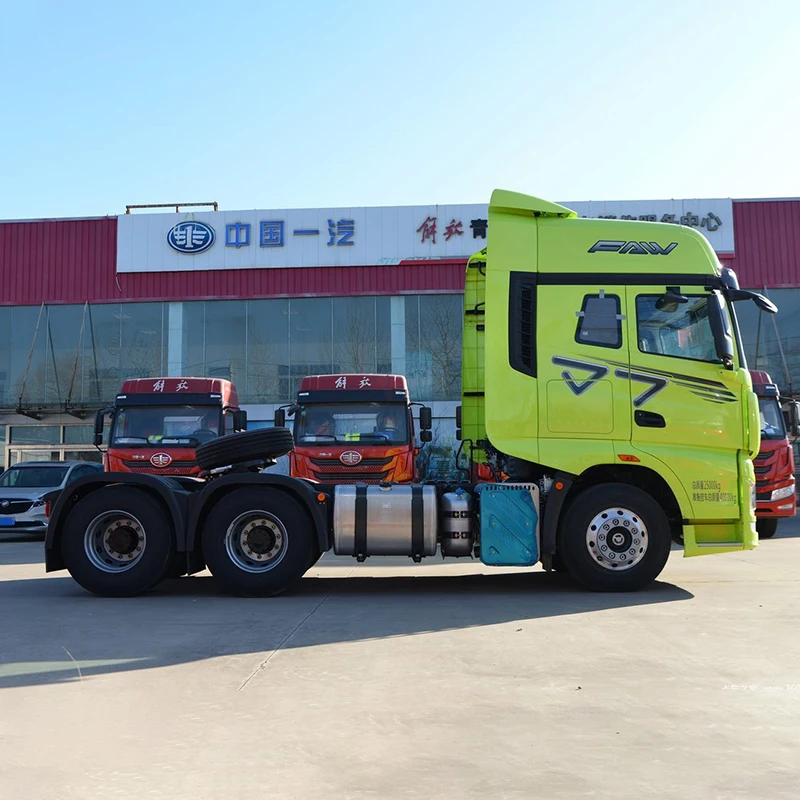 FAW J7 Truck Head 6X4 550HP EURO 5 Diesel Automatic Tractor Truck For Sale