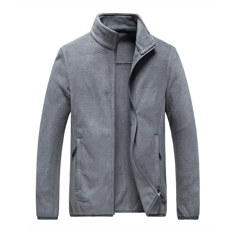 Sports Wholesale Men Polar Winter Jacket Thin Sport Fleece Jacket