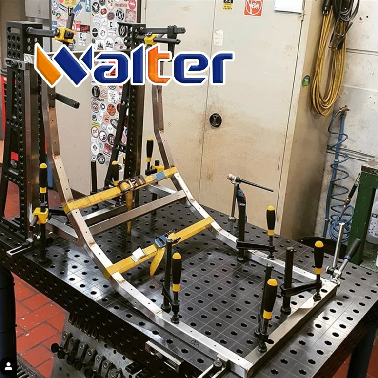 3d Welding Table Clamping System Fixture Jigs Cast Robot Weld Positioner