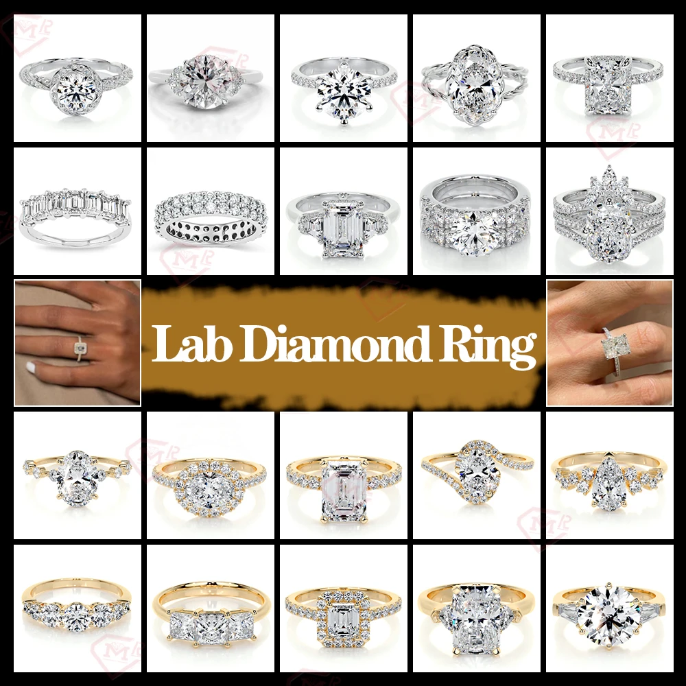 Заводская оптовая продажа лабораторный бриллиант GIA IGI Сертифицированный VVS1 VVS2 изумрудной огранки CVD 1ct 2ct 3ct 4ct 5ct 10ct свободный