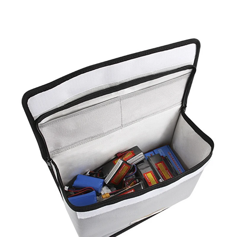 Explosion-proof Bag Lithium Battery Fireproof Explosion proof Bag 51*44*38cm Charging Guard Bag with Glass Fiber Material