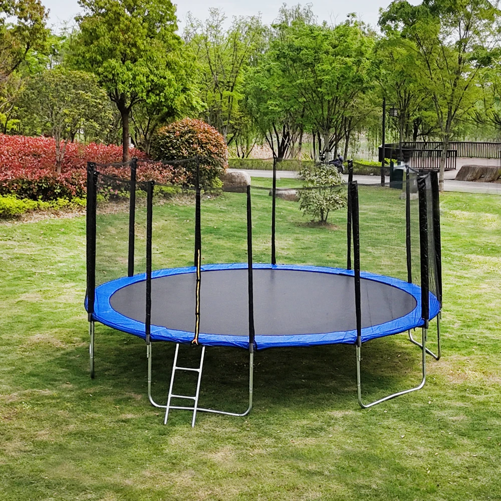 Big Professional Round Commercial In Ground Adult Sports Trampoline Outdoor  16ft 10 Feet