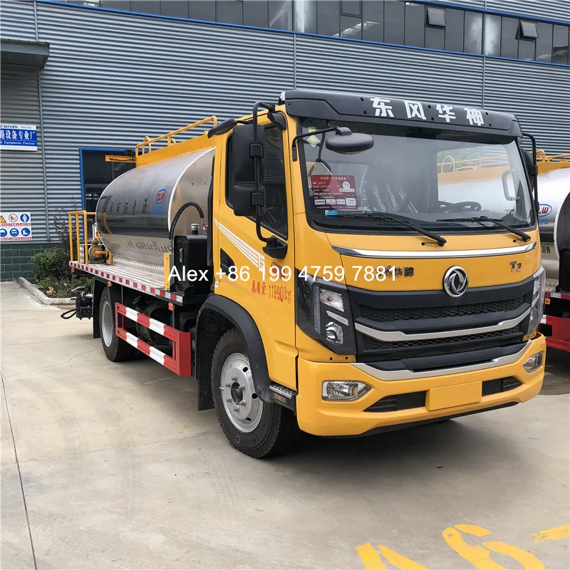 4x2 7cbm Dongfeng Euro 6 bitumen distributor for sale