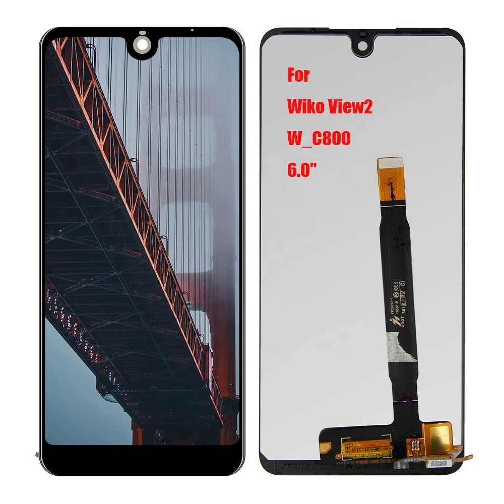 View2 ЖК-экран для Wiko View 2 ЖК-дисплей W_C800 для Wiko View2 сенсорный экран дигитайзер в сборе Замена