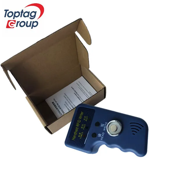 Toptag RFID Card Blue 125KHz Cloner Handheld EM4100 Writer Copier Duplicator
