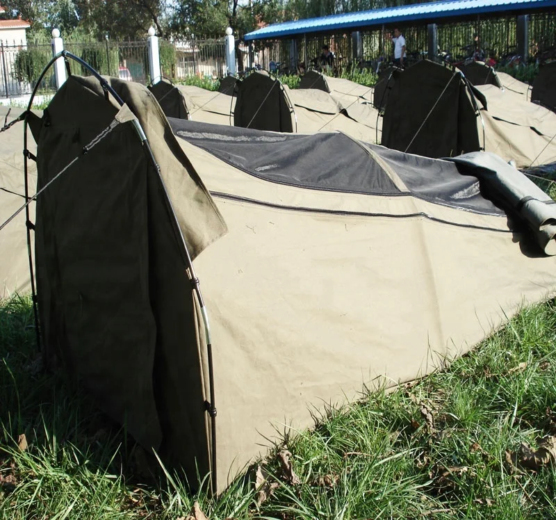 
Australia small type two pole swag tent for camping cotton canvas swag tent 