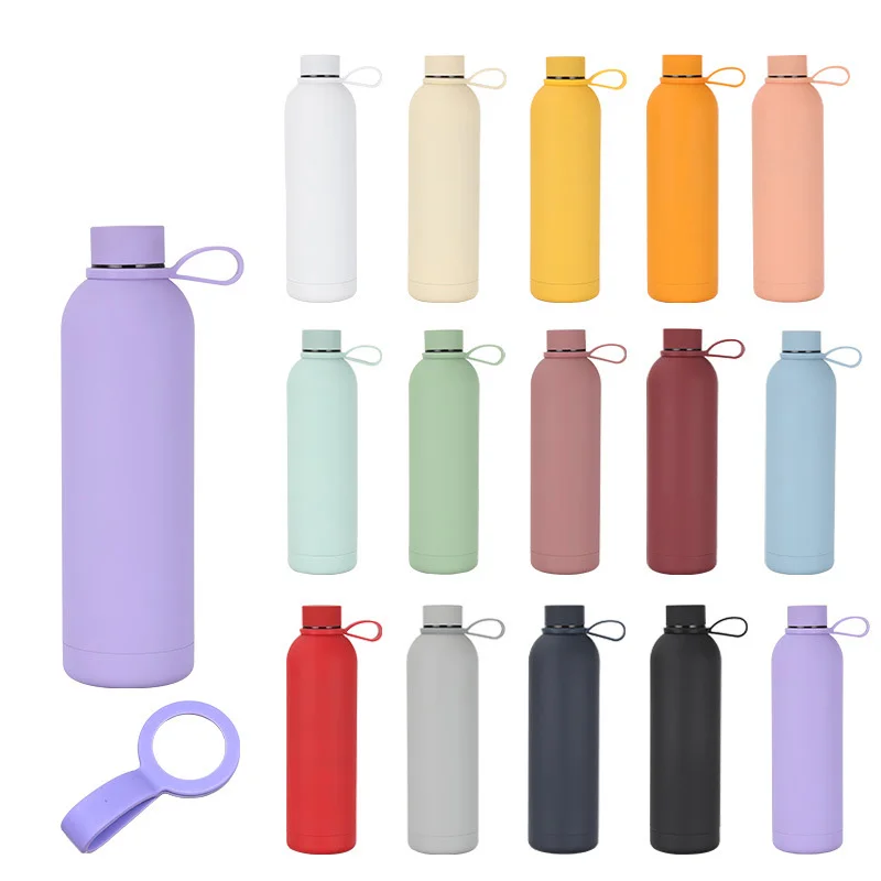 BPA Free Stainless Steel Sport Bottles Gym Hiking Thermal Travel Cup Thermos Hot Water Bottle Vacuum Flask