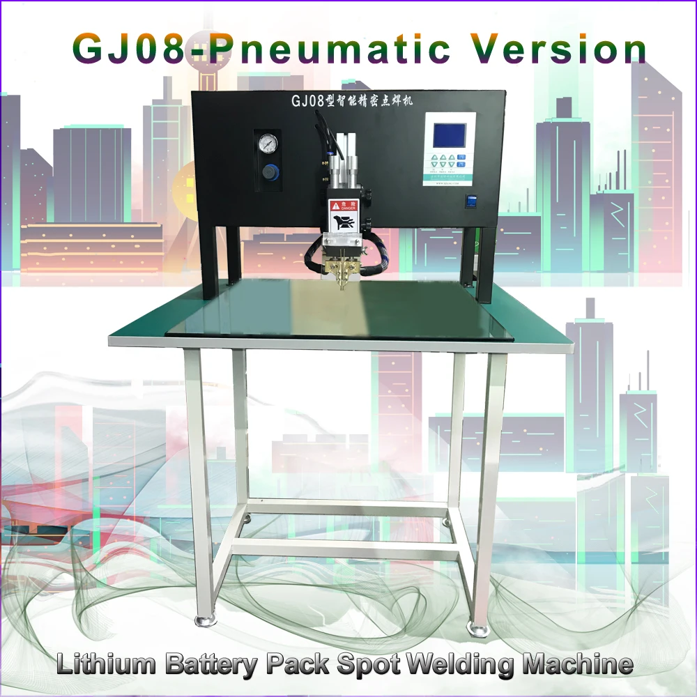Lab Small Cylinder Cell Spot Welder Welding Machine for Lithium Ion Battery Tabs Welding