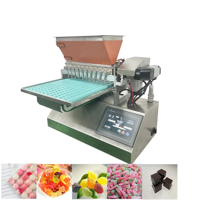 LST Manufacturing Jelly Commercial Automatic Small Hard Gummy Candy Making Machine