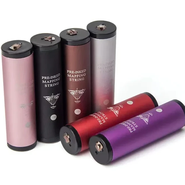 Private Label 20m Microblading Pre-inked Mapping String Microblading Eyebrow Design Shaping Tool Measuring Tools Eyebrow Stencil