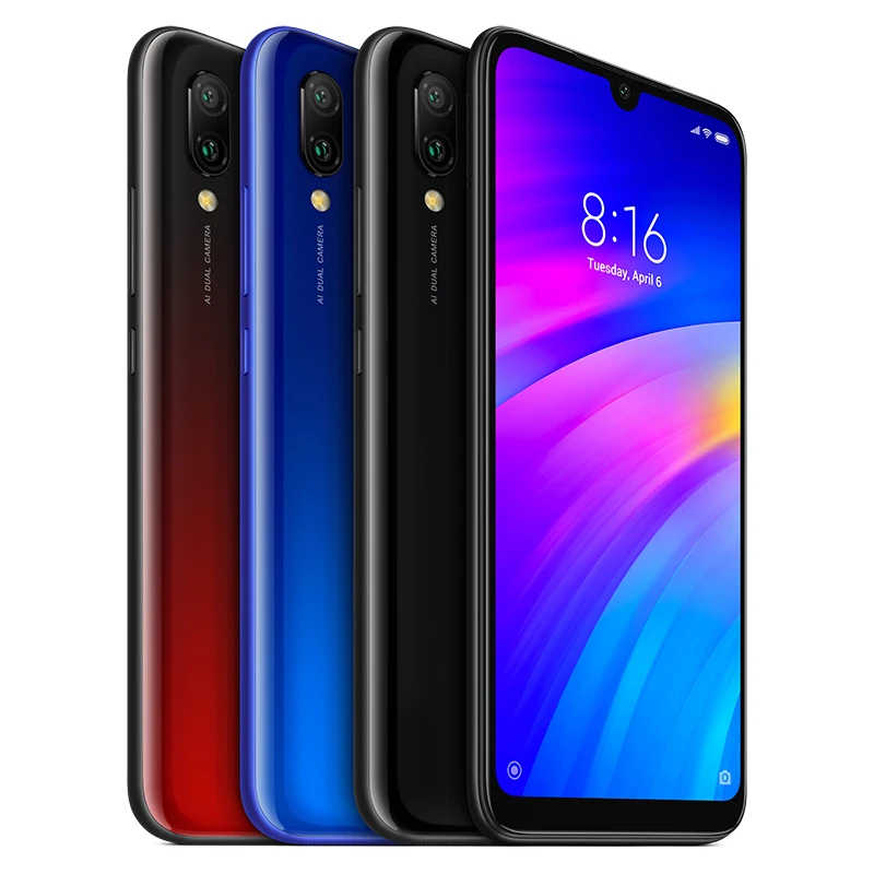 
Global Version Xiaomi Redmi 7 3GB RAM 64GB ROM Snapdragon 632 Octa Core Mobile Phone 