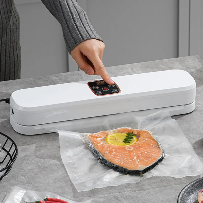 Профессиональный автоматический вакуумный упаковщик пищевых продуктов, оптовая продажа, портативный вакуумный упаковщик пищевых продуктов